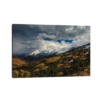 iCanvas "Storm Over Red Mountain Pass" by Bill Sherrell Canvas Print