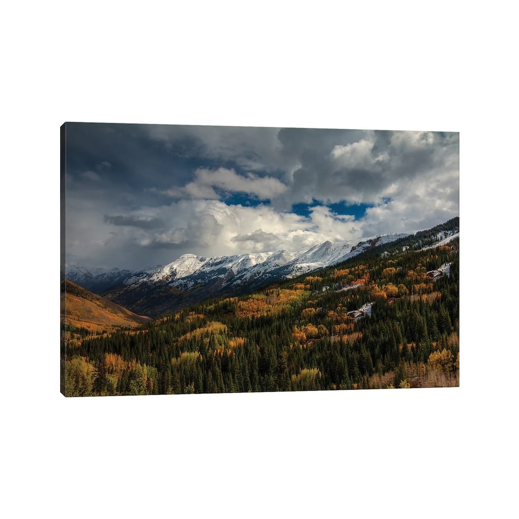 iCanvas "Storm Over Red Mountain Pass" by Bill Sherrell Canvas Print