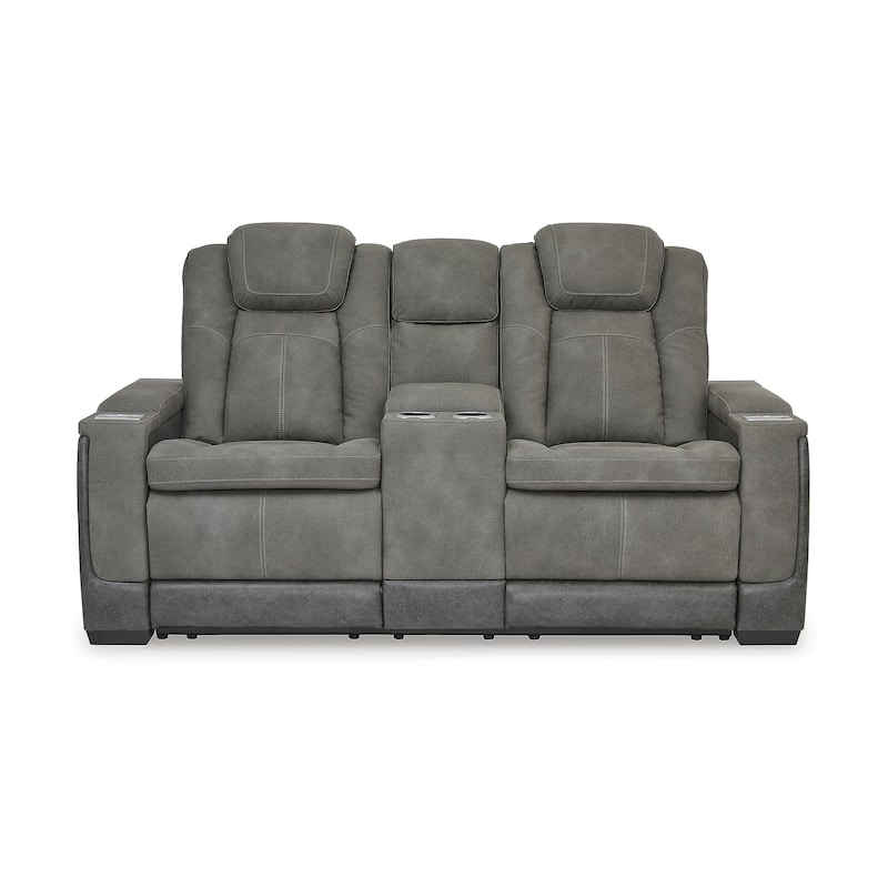 Signature Design by Ashley Next-Gen DuraPella Gray 2-Piece Upholstery Package - 86"W x 40"D x 43"H