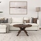 preview thumbnail 12 of 33, Plank and Beam Verso Round Coffee Table - 36"