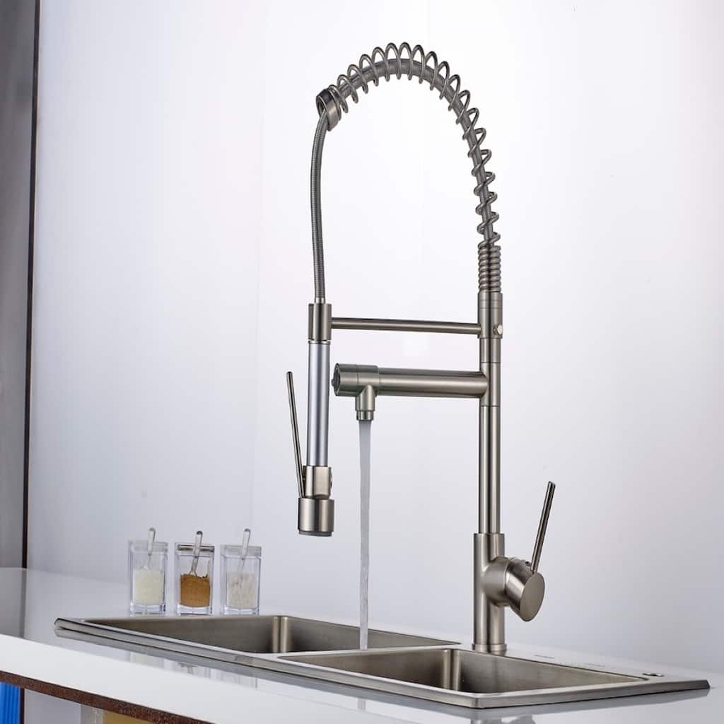 Pull-Down Spray Kitchen Faucet
