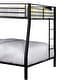 preview thumbnail 3 of 5, Claren Twin/Queen Bunk bed in Industrial Style