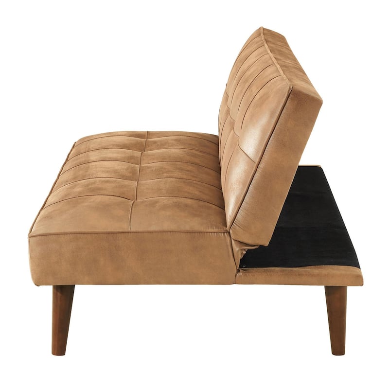 Ralston Upholstered Tufted Convertible Sofa Bed