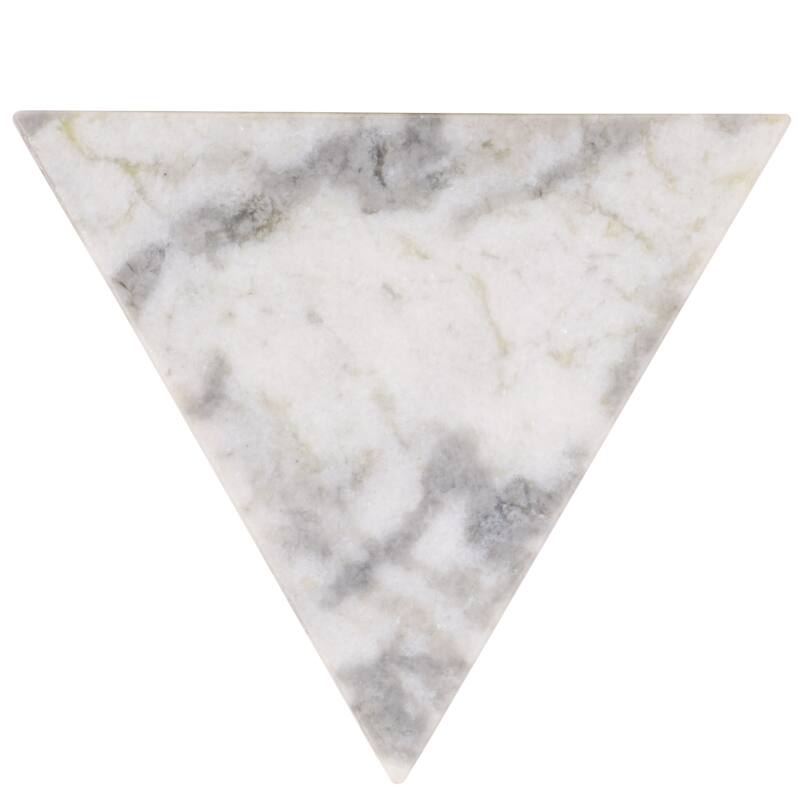 SAFAVIEH Couture Leahbryanna Triangle Drink Table - 12"W x 10"D x 20"H