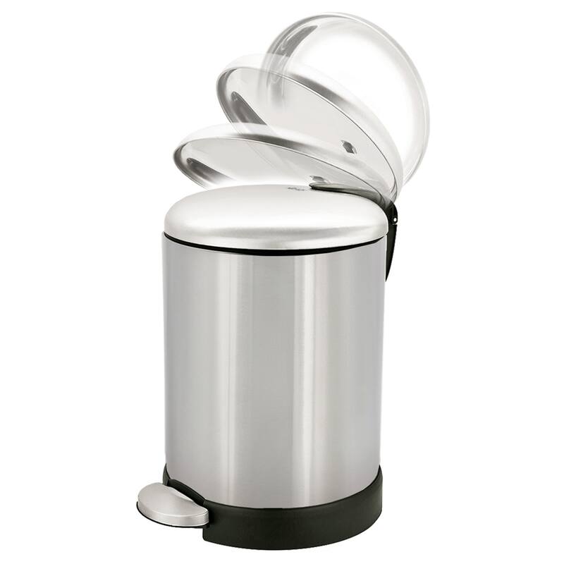 Glad Small Stainless Steel Trash Can