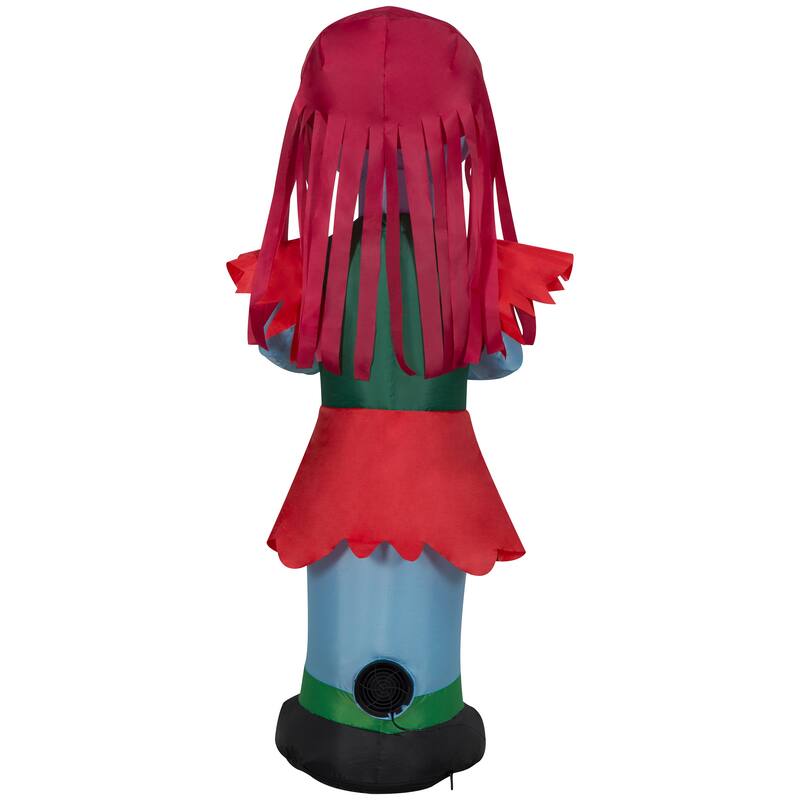 Gemmy Christmas Inflatable Sally in Holiday Outfit, 3.5 ft Tall