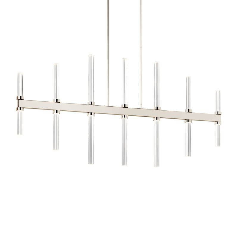 Kichler Lighting Sycara 48.25 in. 14-Light Integrated LED Linear Chandelier