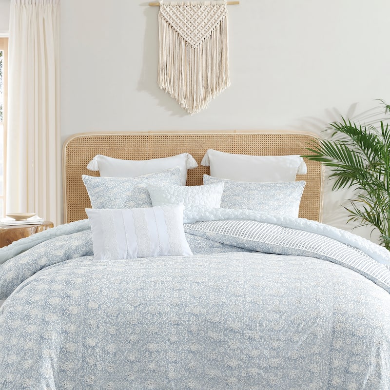 Peri Home Ikat Eyelet Comforter Set