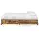 preview thumbnail 9 of 22, iNSPIRE Q Modern Youngstown Wood Finish Panel Black Metal Twin Platform Bed with Storage Drawers