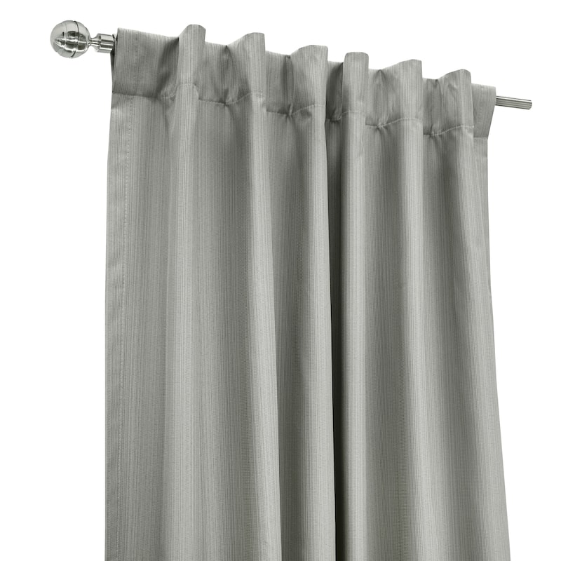 Brooklyn Blackout Dual Header Curtain Panel
