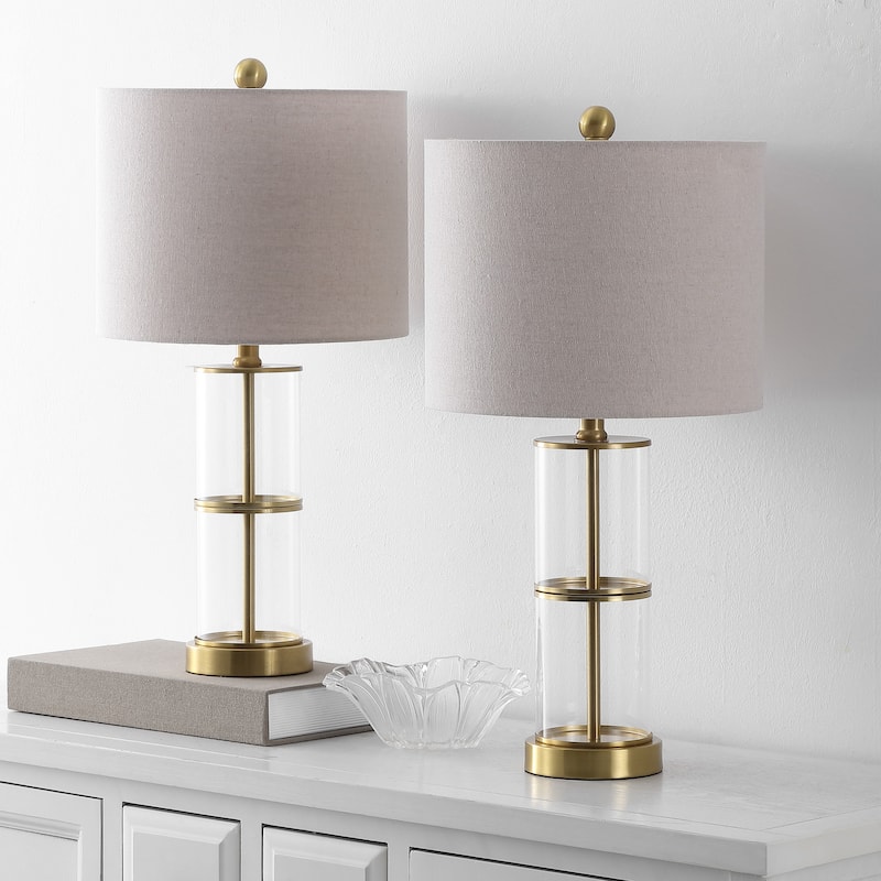 SAFAVIEH Couture Nalla, 23-inch, Table Lamp - 12"W x 12"D x 23"H