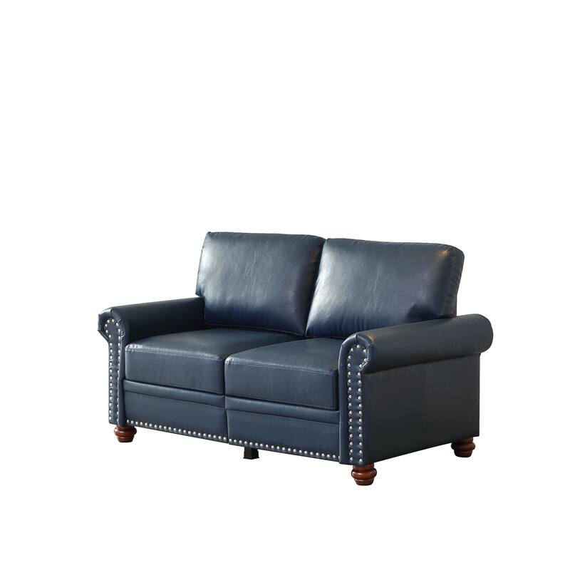 Two-Seater Sofa with Faux Leather - Durable and Comfortable