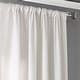 preview thumbnail 42 of 62, Exclusive Fabrics Ombre Faux Linen Semi Sheer Curtain (1 Panel)