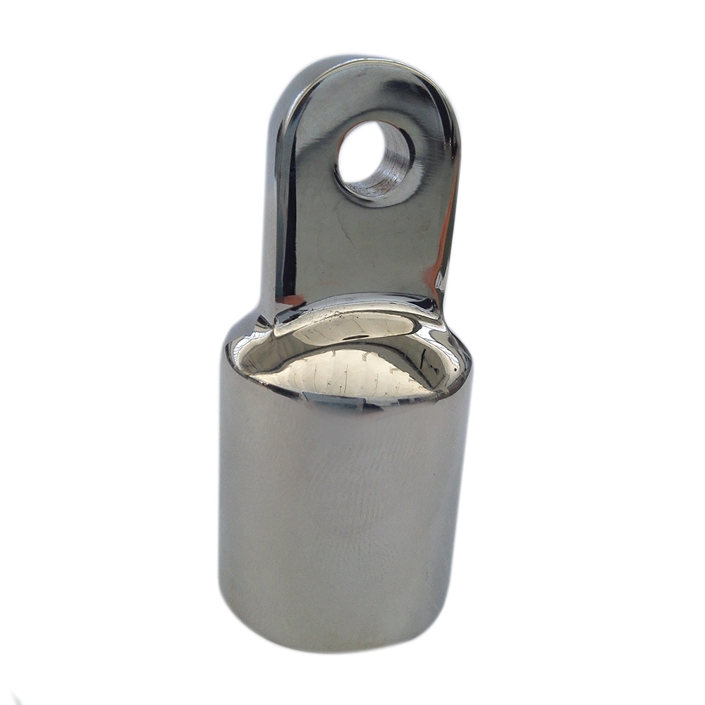 Hardware 7//8/" Marine 316 Stainless Steel 2x Eye End Cap Bimini Top Fitting