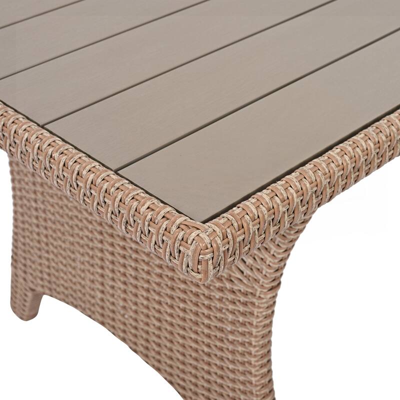 6-Piece Outdoor Rattan Wicker Set