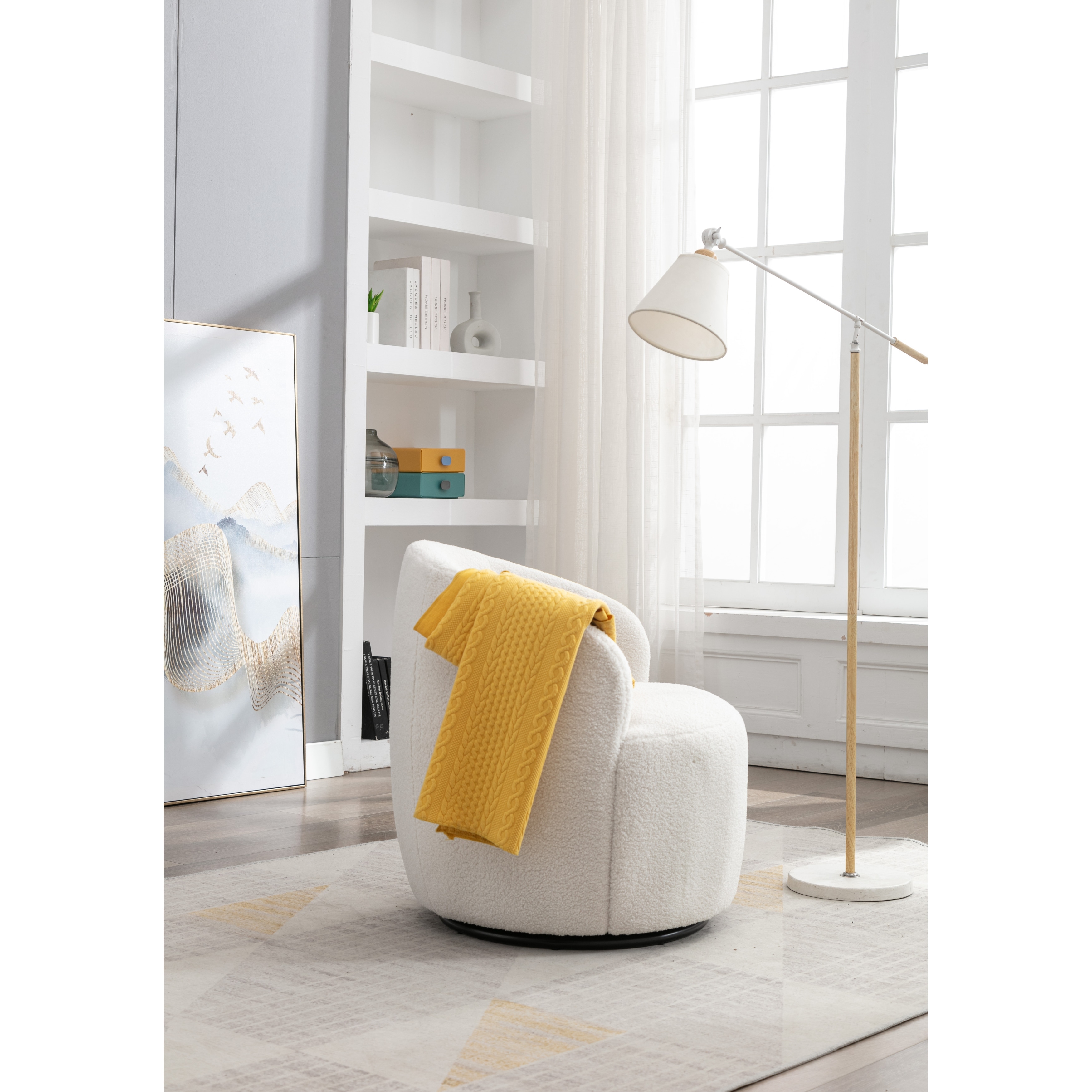 Small round hot sale accent chair