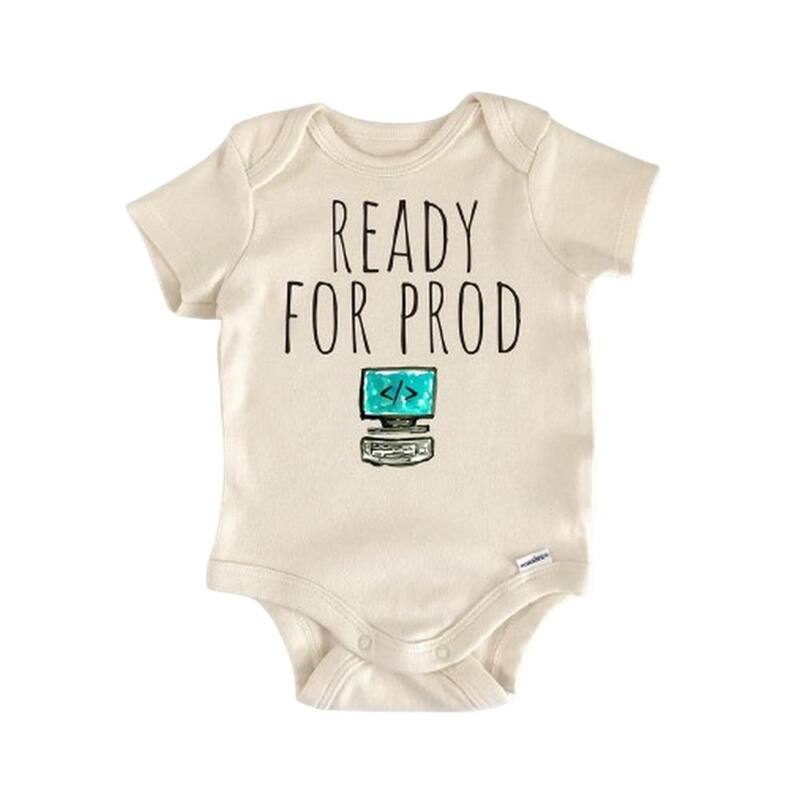 Coder Coding Programmer - Baby Boy Girl Clothes Infant Bodysuit Funny Cute Newborn