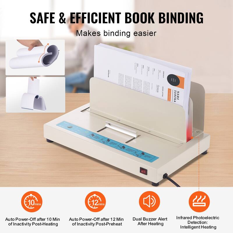 Thermal Binding Machine with Infrared Optical Detection