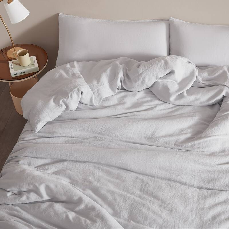 Dark Sky Reserve® - Bamboo Linen Oversized Duvet Cover - Portugal Made