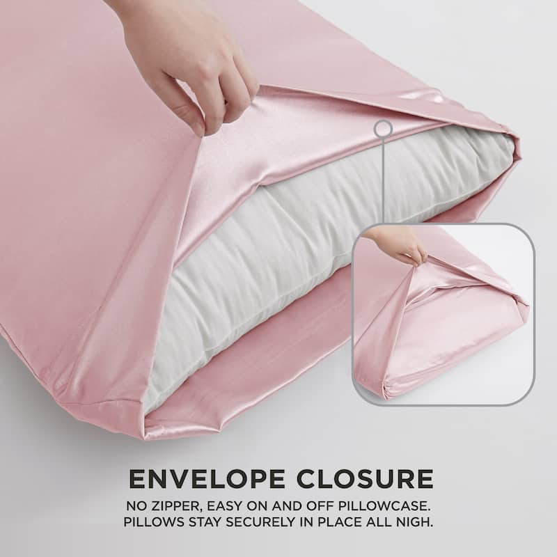 Juicy Couture Silky Satin Pillow Cases