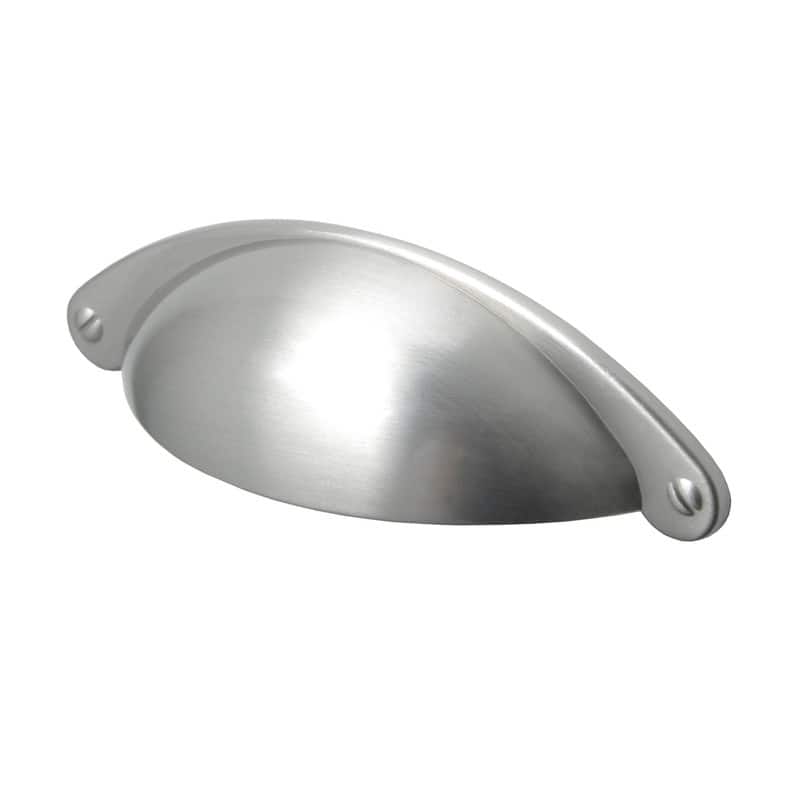 Utopia Alley Elgin Bin Pull Handle - Brushed Nickel - Metal Drawer Pull Handle, 2.5" Center to Center