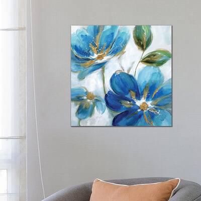 iCanvas "Flowering Blues II" by Nan Canvas Print