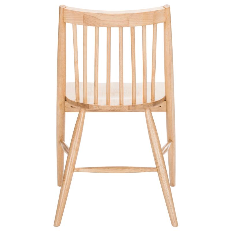 SAFAVIEH Orelia 19 Inch Black Spindle Dining Chair (Set of 2) - 21Wx22Dx34H