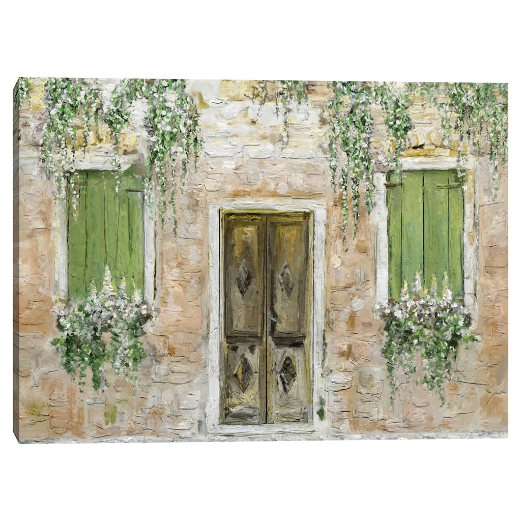 Bienvenue Light by Studio Arts Canvas Art Print