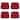 Indoor Dining Chair cushion Pad (Set of 4)