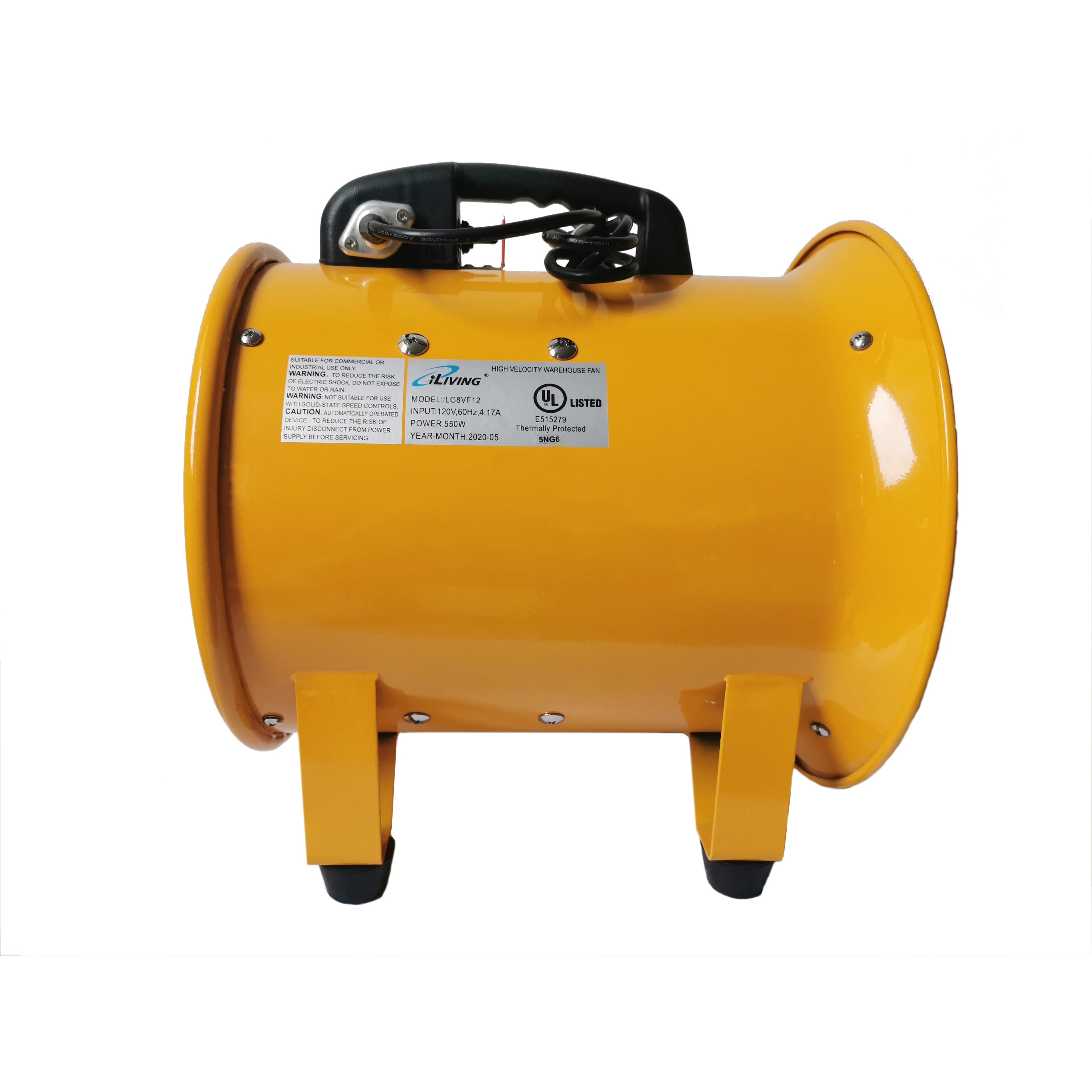 12 inch outlet utility blower