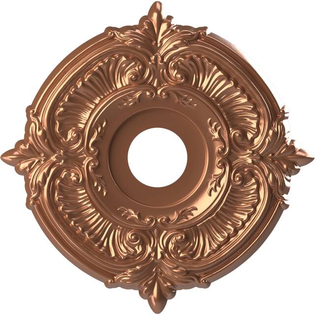 3 1/2" Inside Diameter - Attica Thermoformed PVC Ceiling Medallion