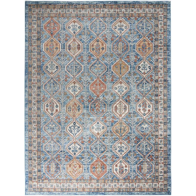 Nourison Concerto Traditional Persian Geometric Area Rug