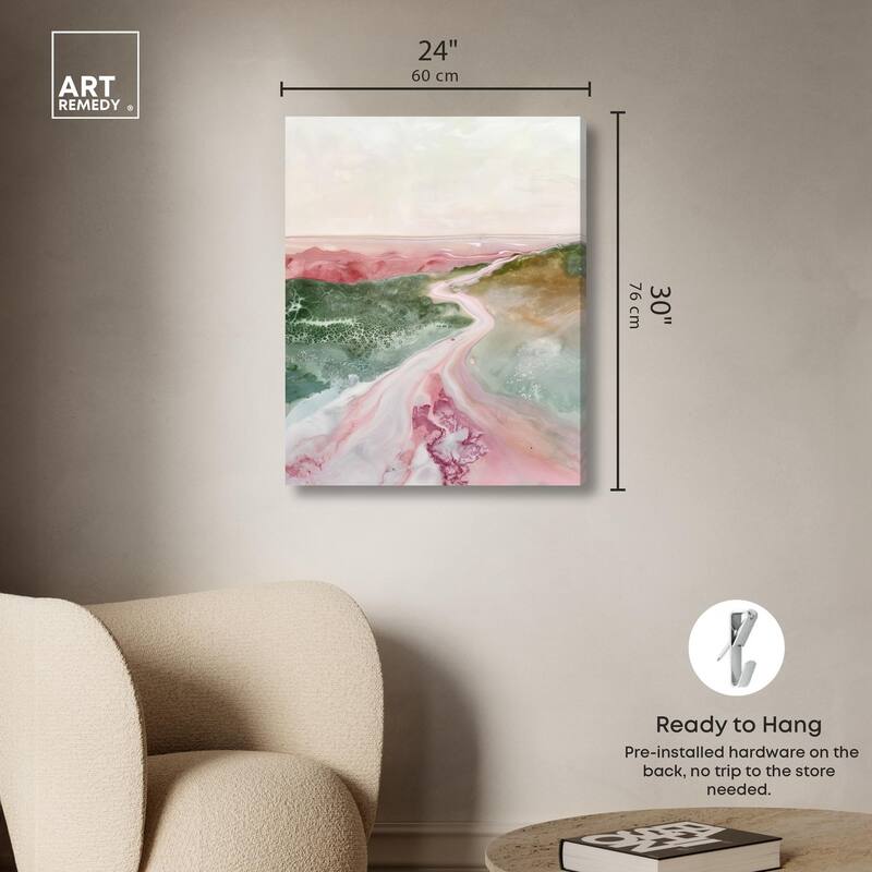 Noir Pulse I Canvas by Art Remedy, Gallery Wrapped