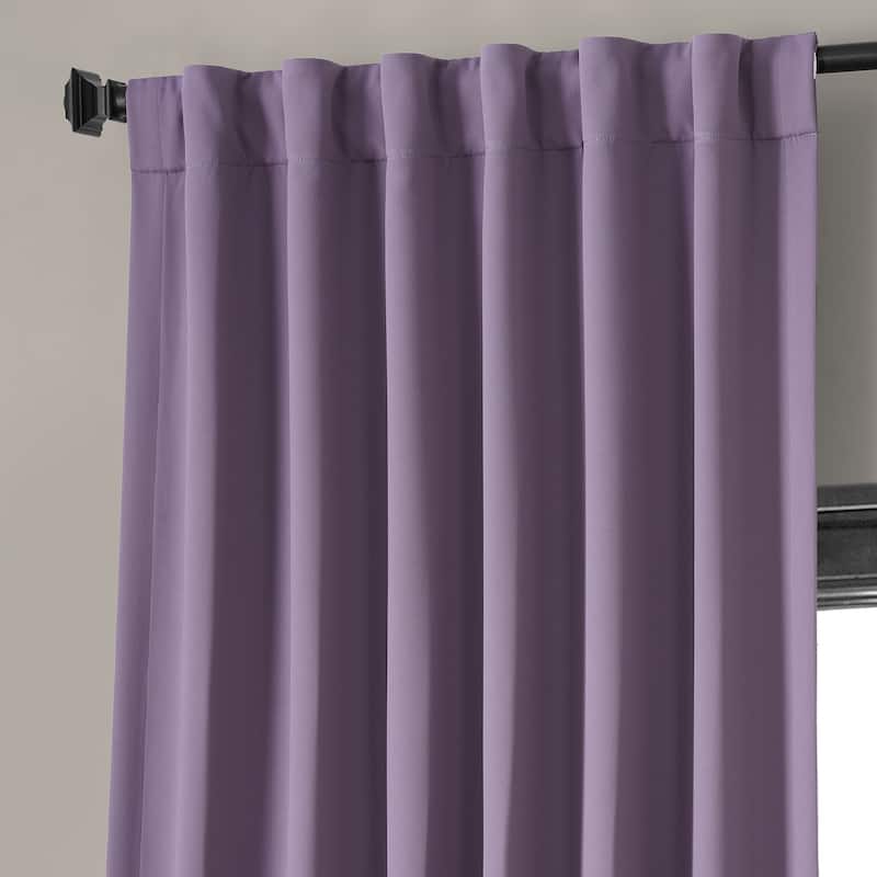 Exclusive Fabrics Performance Woven Blackout Curtain Pair (2 Panels)