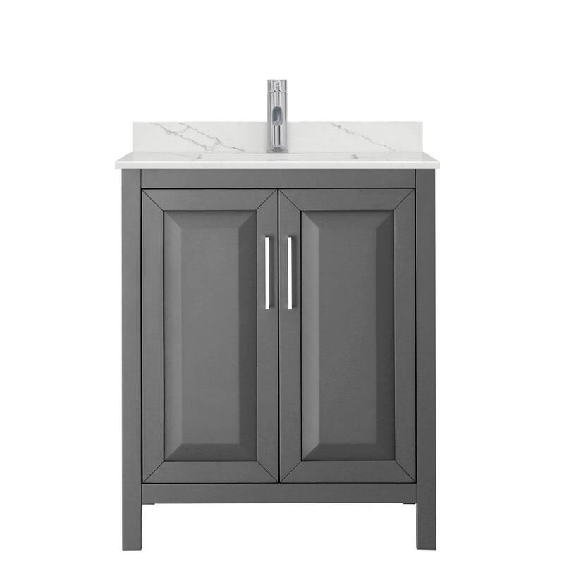 Wyndham Collection WCV252530S-QTZ-UNSMXX Daria 30" Free Standing
