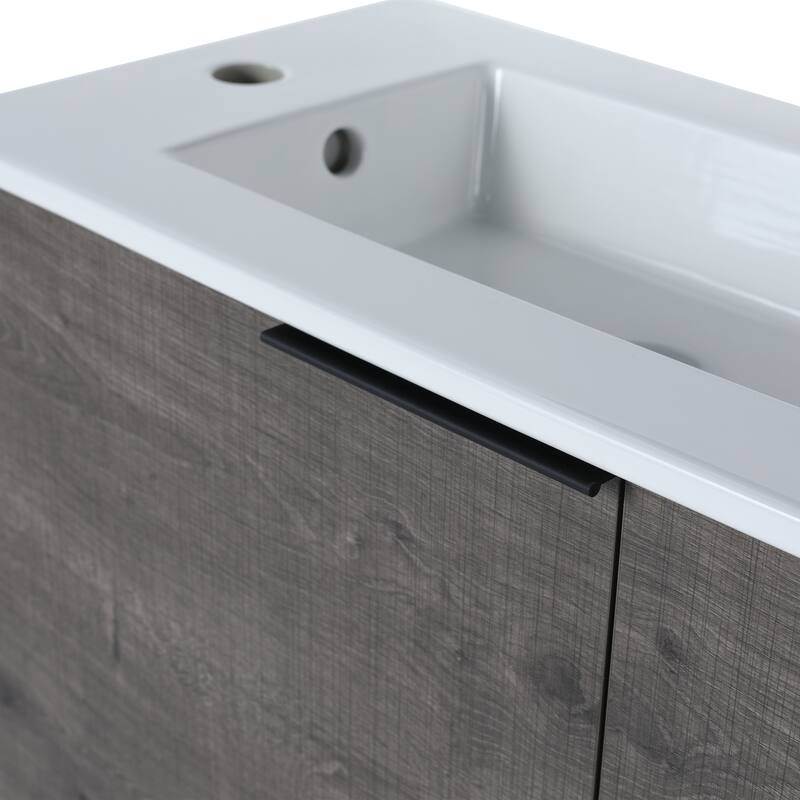 Topcraft 22-inch Wall Mount Bathroom Cabinet with Sink