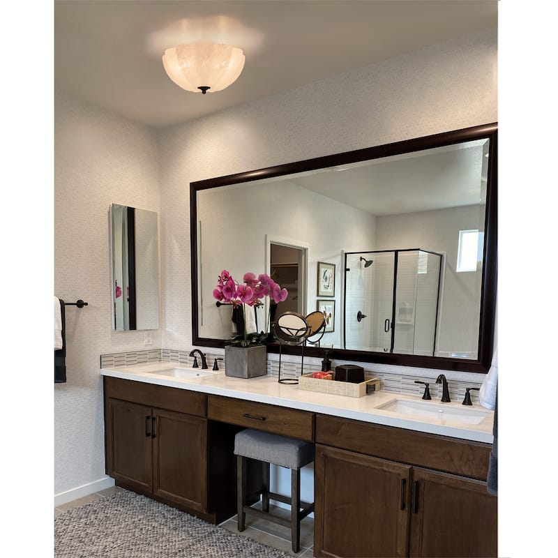 3 Light Glass Ceiling Light Fixture Gold Semi Flush Mount Ceiling Light Fixture