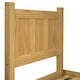 preview thumbnail 38 of 74, Grain Wood Furniture Shaker Solid Wood Panel Platform Bed
