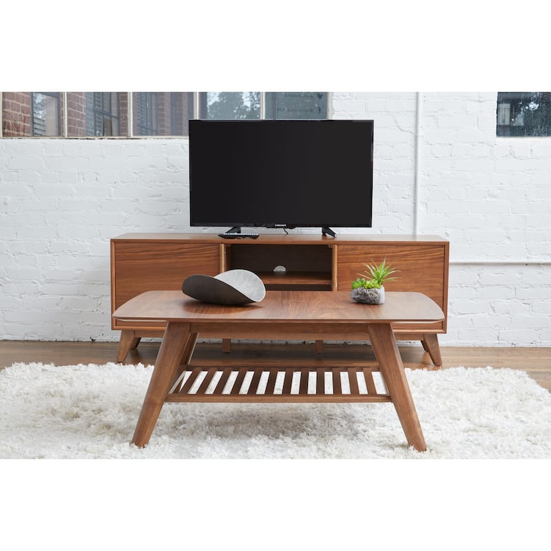 Rye Studio Santos 43 x 27 Mid-Century Modern Walnut Coffee Table