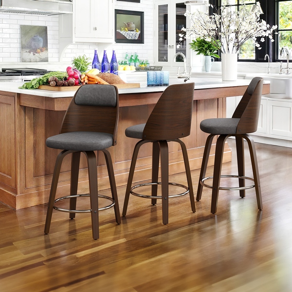 Saleh solid wood bar & counter stool williston forge discount