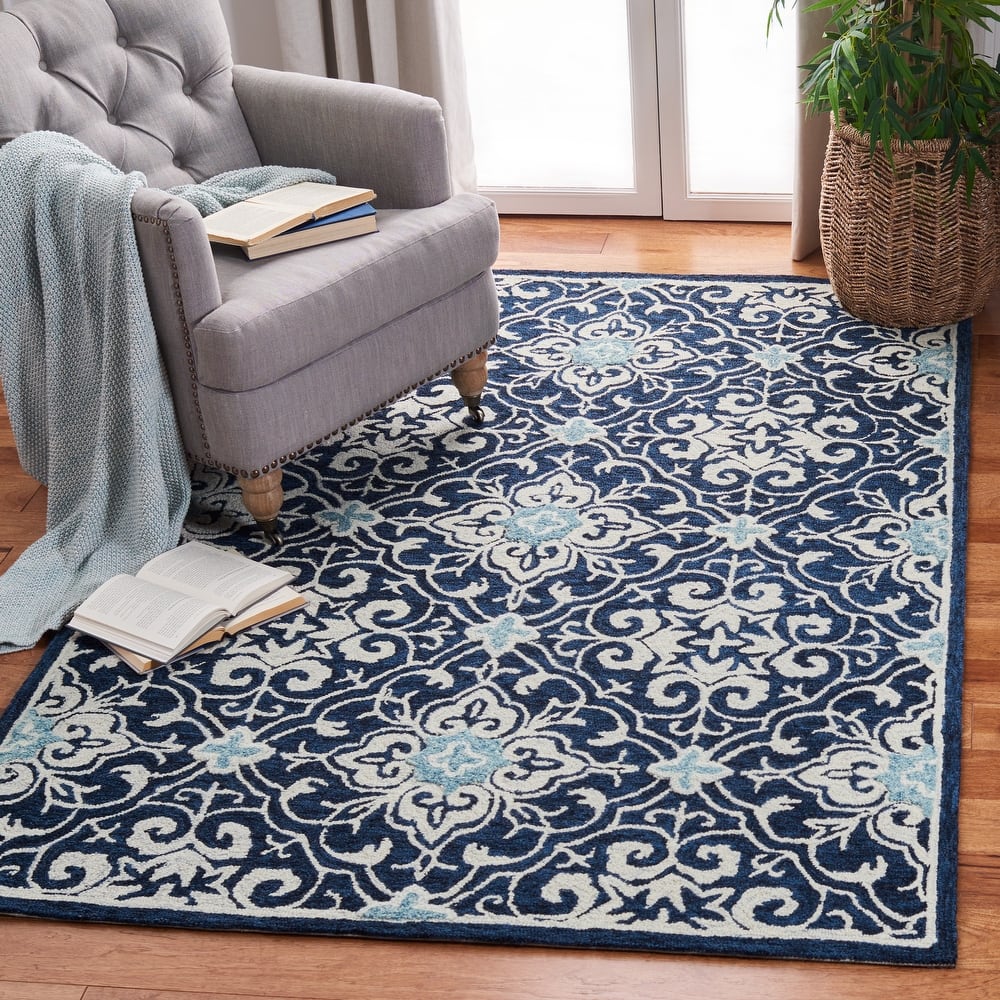 SAFAVIEH Handmade Roslyn Erykah Wool Rug