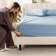 preview thumbnail 33 of 55, Bare Home Organic Cotton Fitted Sheet - Smoth Sateen Weave