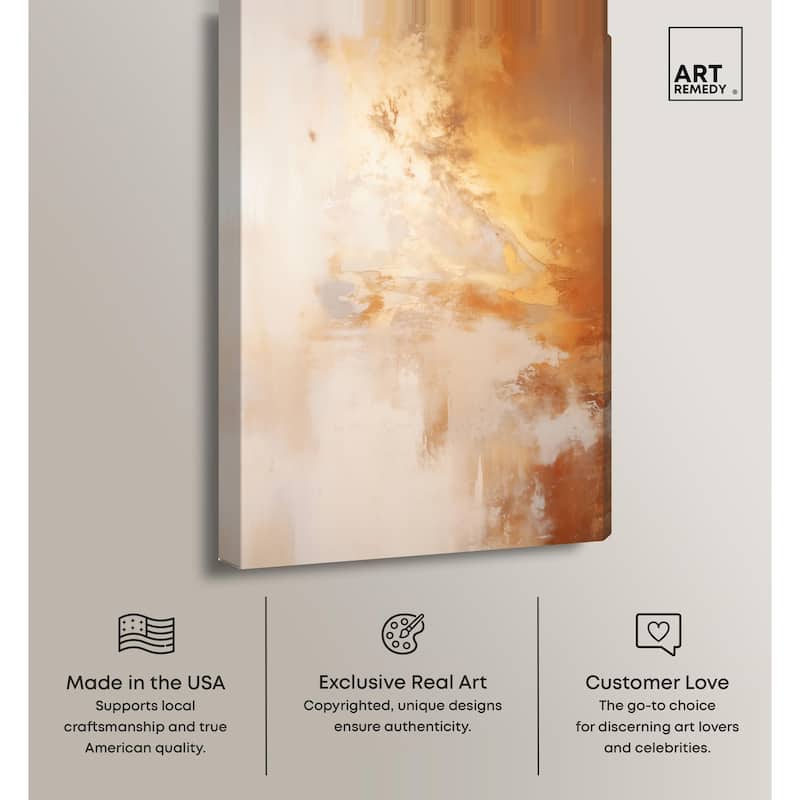 Aether's Touch Canvas by Art Remedy, Gallery Wrapped
