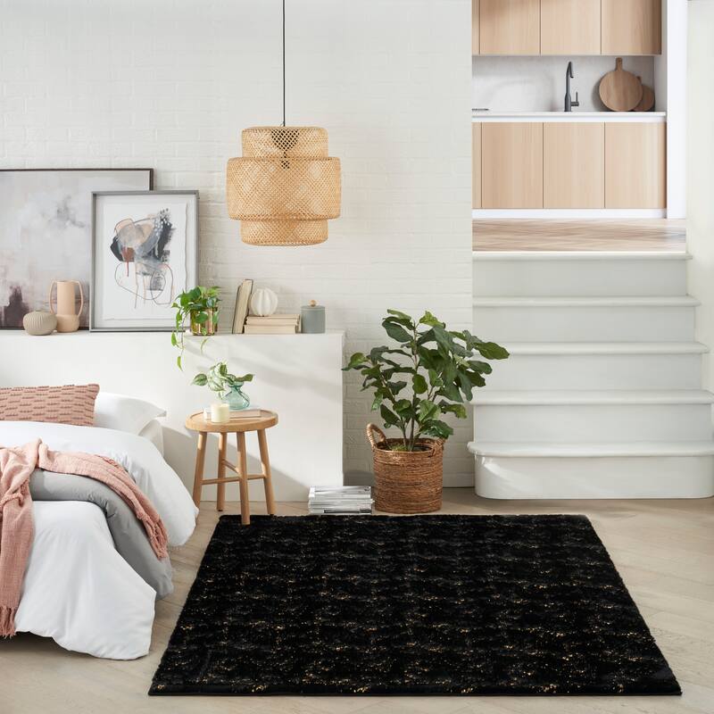 Nourison Cozy Shimmer Glam Area Rug