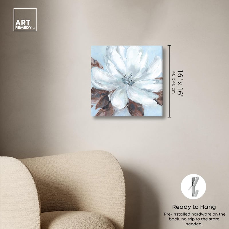 Delicate Blooms II Canvas by Art Remedy, Gallery Wrapped