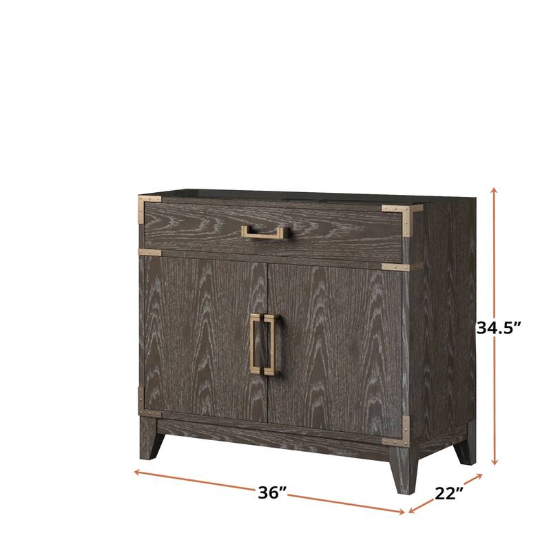 Laurel Bath Vanity No Top, No Faucet, No Mirror