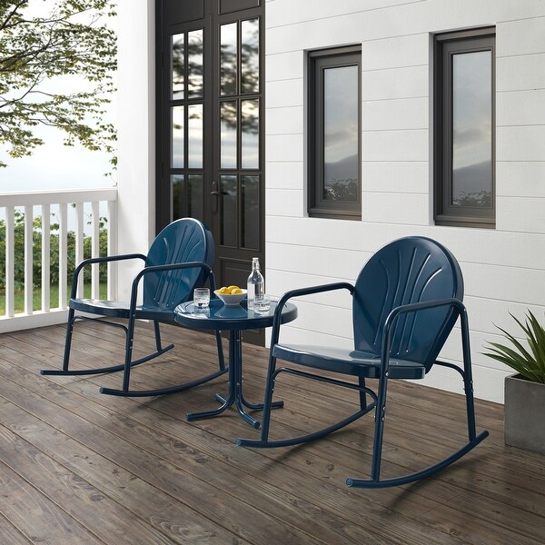 Crosley metal shop outdoor chairs