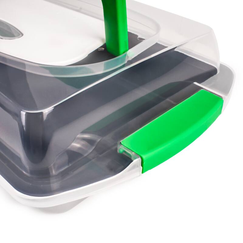 BergHOFF 11Pc Perfect Slice Bakeware Set, Silver & Green
