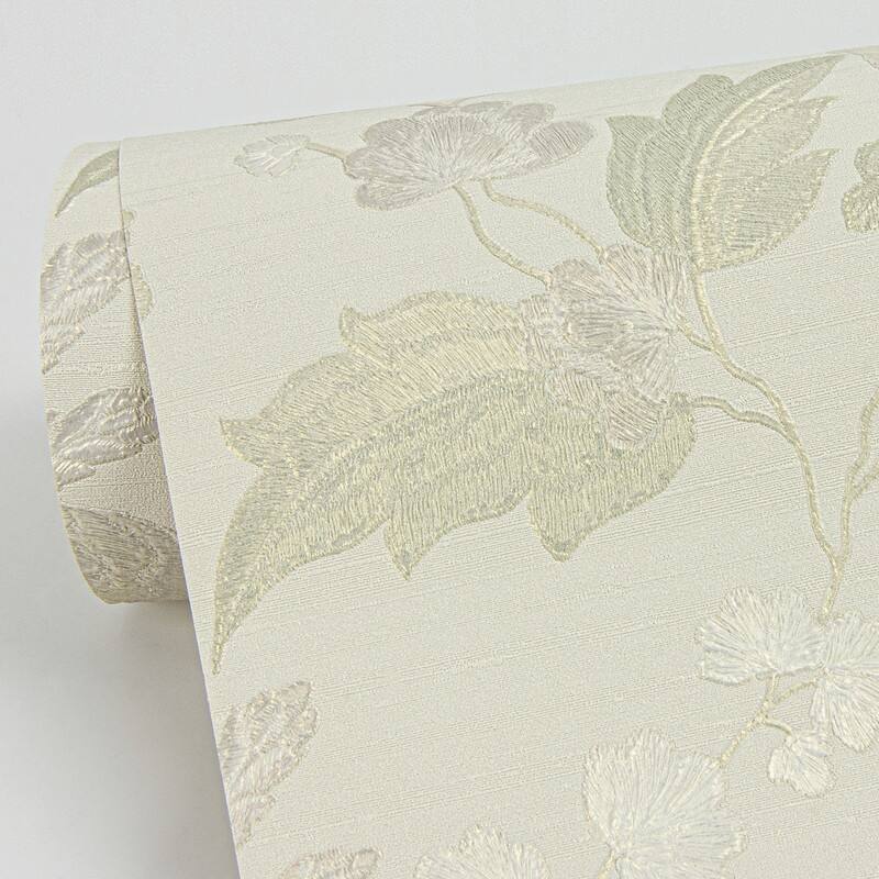 Sirpi Vittoria Gold Floral Wallpaper - 20.5 x 396 x 0.025