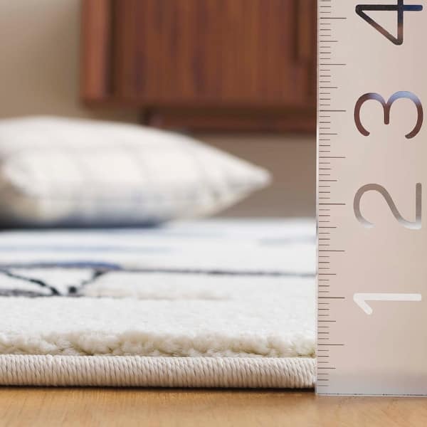 dimension image slide 0 of 2, SAFAVIEH Carousel Kids Rudolfina Airplane Rug